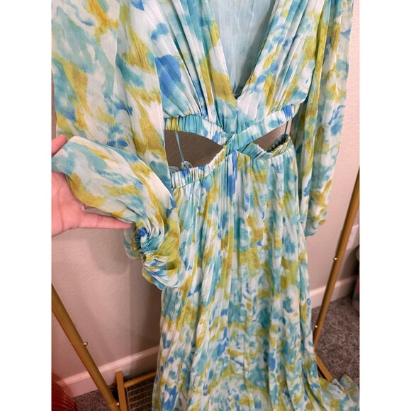 ASTR the Label Revery Floral Long Sleeve Maxi XS - Picture 4 of 10